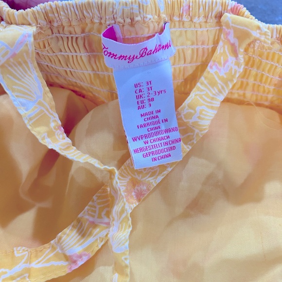Tommy Bahama Yellow Sun Dress- Size 3T - Picture 8 of 8